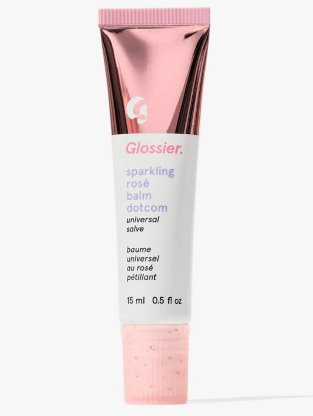 Glossier Sparkling Rose Balm Dotcom